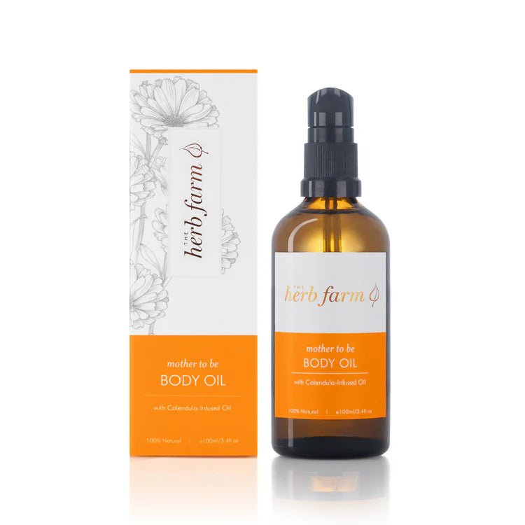 The Herb Farm Mother To Be Body Oil - MarshallsHealthShop