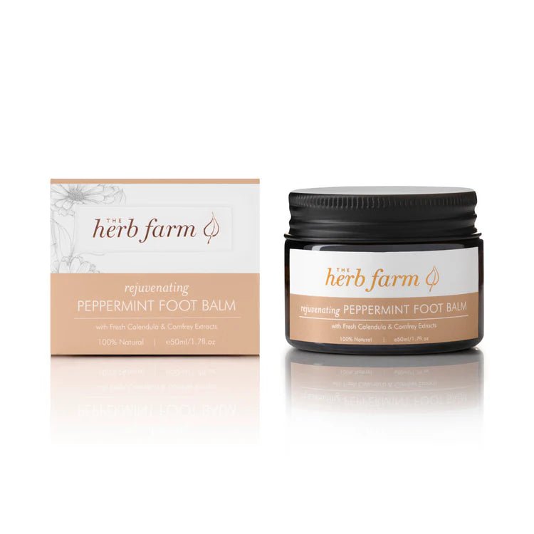 The Herb Farm Rejuvenating Peppermint Foot Balm - MarshallsHealthShop