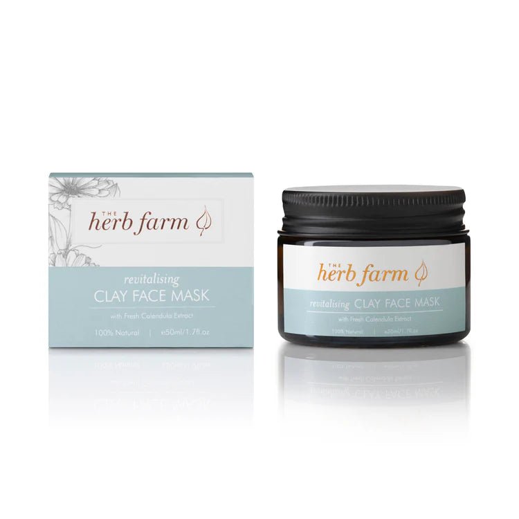The Herb Farm Revitalising Clay Face Mask - MarshallsHealthShop