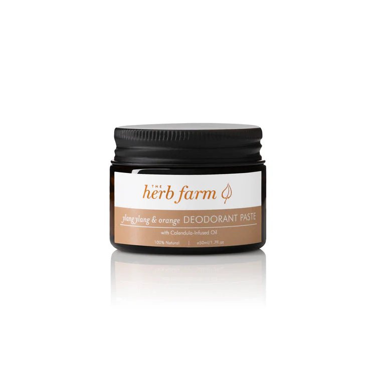 The Herb Farm Ylang Ylang & Orange Deodorant Paste - 1st Stop Marshall's Health Shop, Gift Shop! - Heath and Natural Therapy New Brighton Christchurch - Naturopath