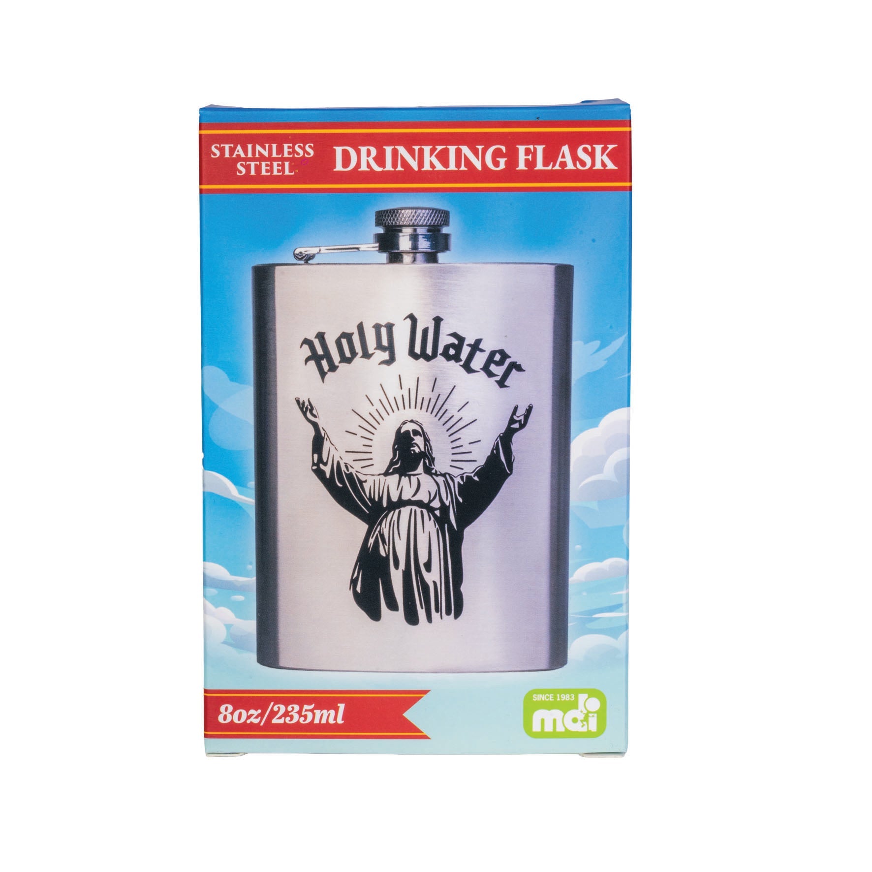 The Holy Water Metal Flask - MarshallsHealthShop