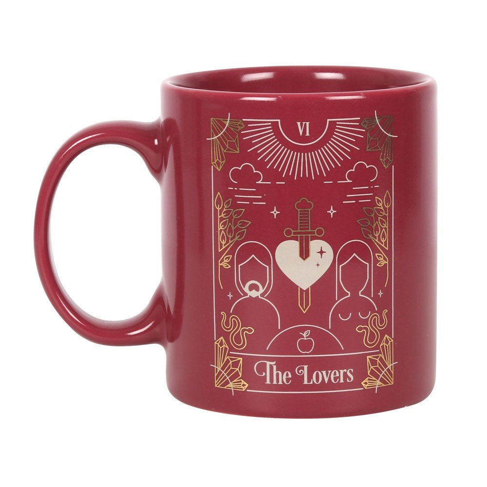 The Lovers Tarot Ceramic Mug - MarshallsHealthShop