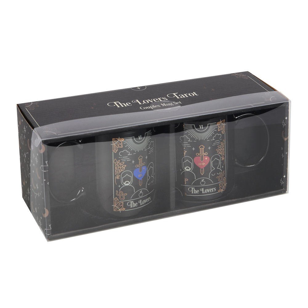 The Lovers Tarot Couples Mug Set - MarshallsHealthShop