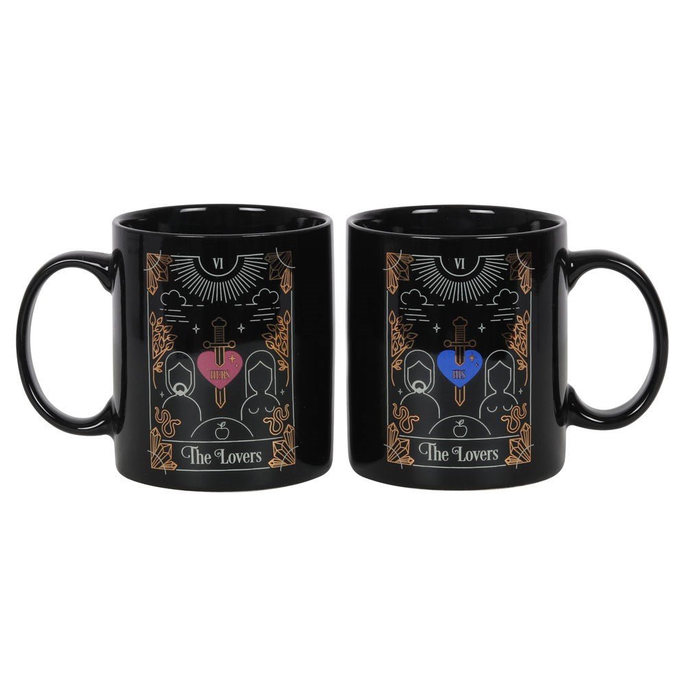 The Lovers Tarot Couples Mug Set - MarshallsHealthShop