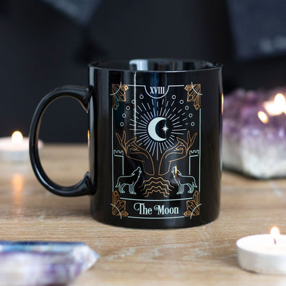 The Moon Tarot Ceramic Mug - MarshallsHealthShop