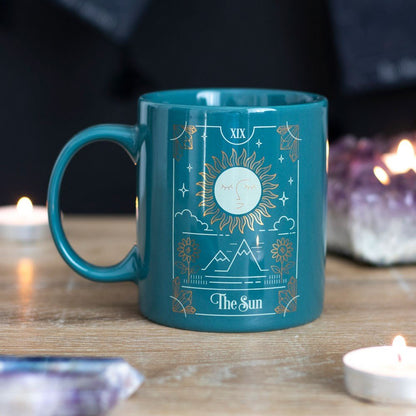 The Sun Tarot Ceramic Mug - MarshallsHealthShop