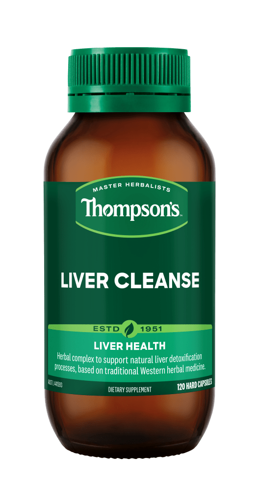 Thompson's Liver Cleanse 120 Capsules - MarshallsHealthShop