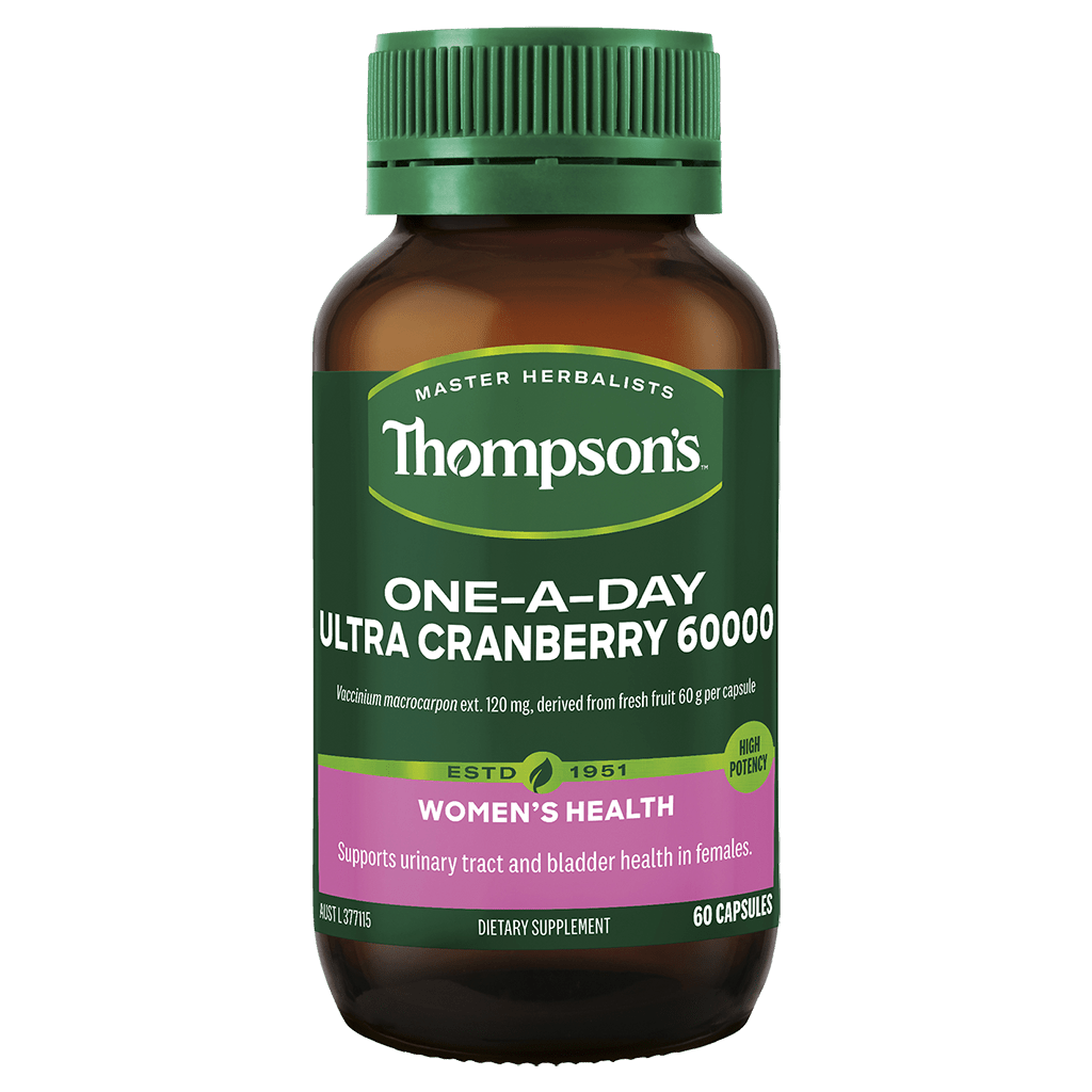 Thompson's One - A - Day Ultra Cranberry 60000 60 Capsules - MarshallsHealthShop