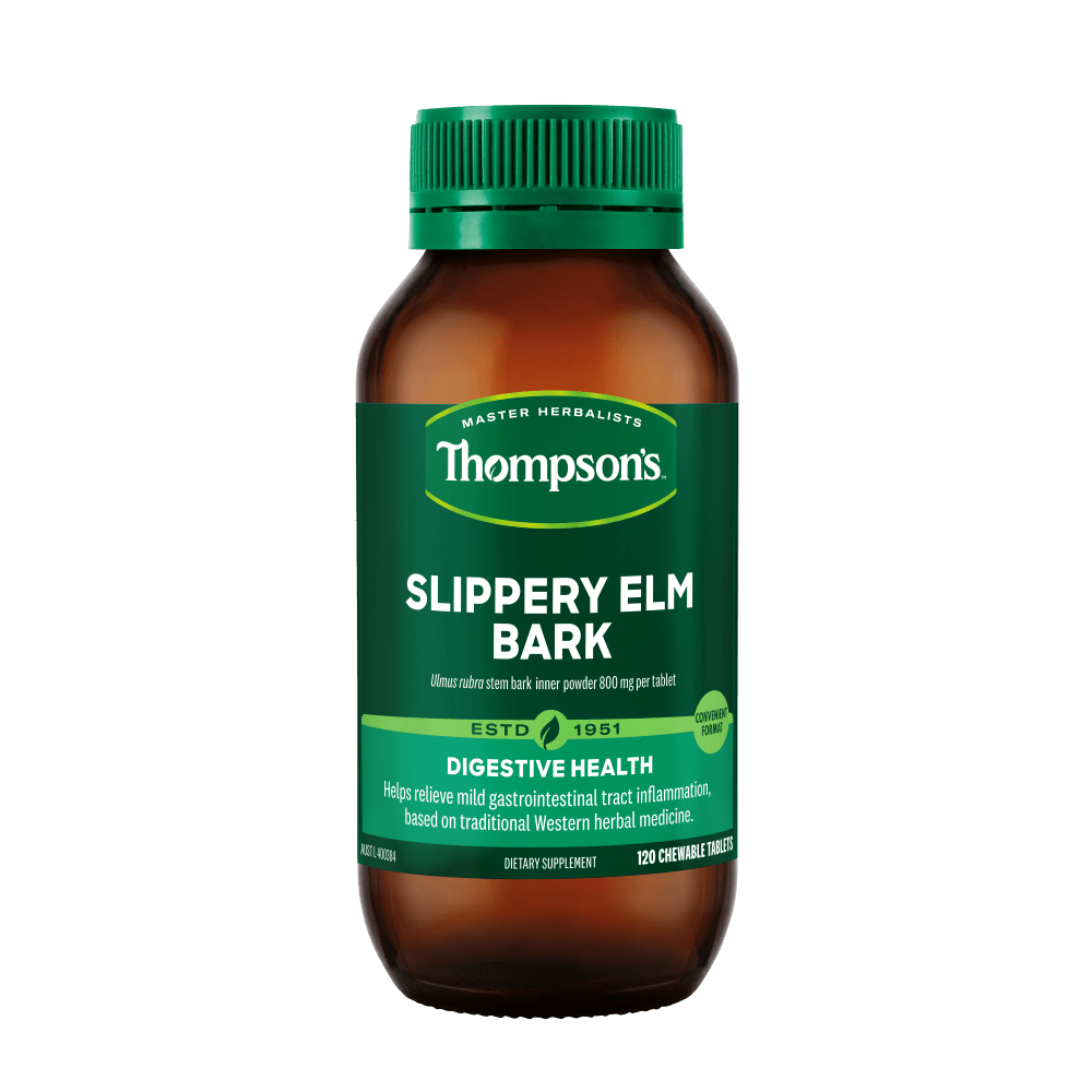 Thompson's Slippery Elm Bark 60 Tablets - MarshallsHealthShop
