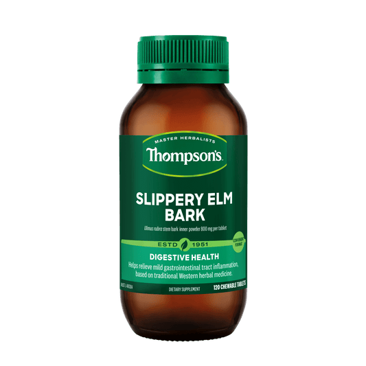 Thompson's Slippery Elm Bark 60 Tablets - MarshallsHealthShop