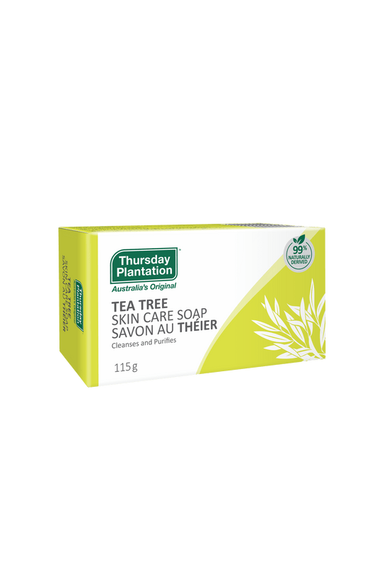 Thursday Plantation Tea Tree Cleansing Acne Bar 95g - MarshallsHealthShop