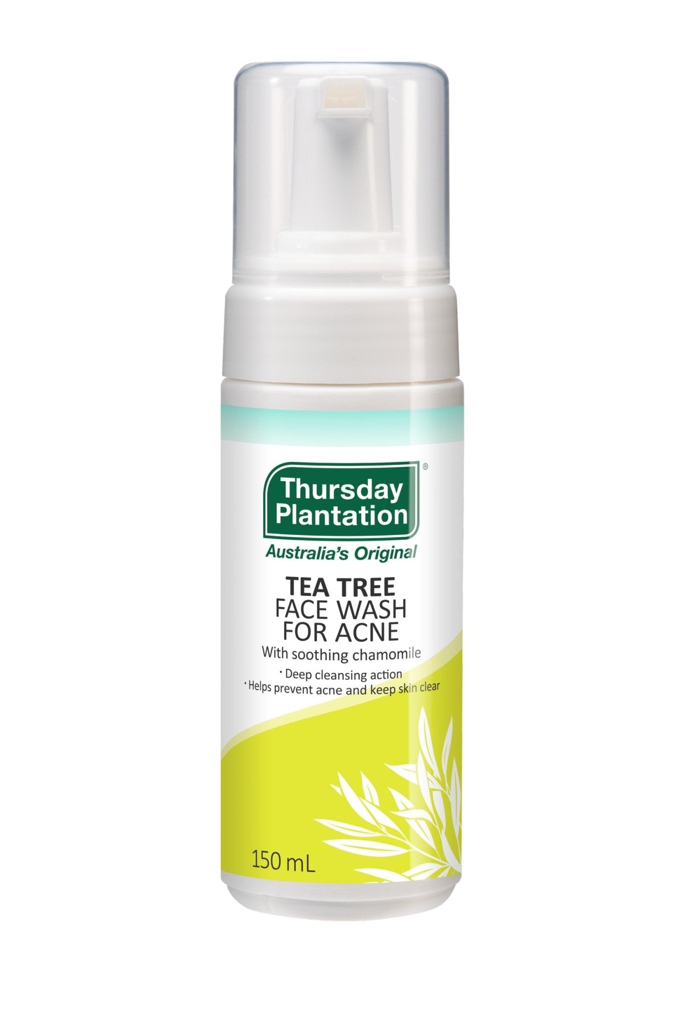 Thursday Plantation Tea Tree Face Wash for Acne 150ml - MarshallsHealthShop
