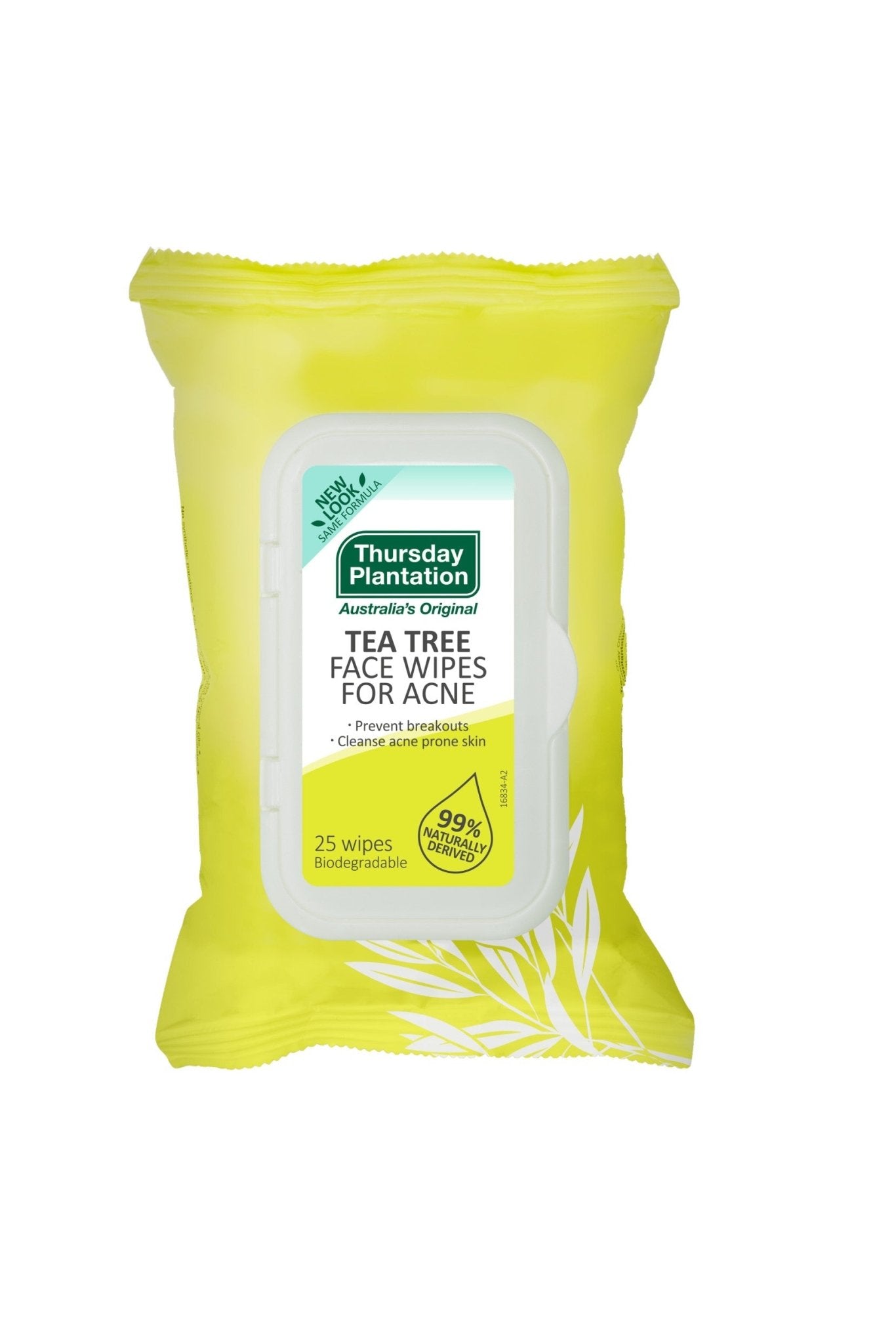 Thursday Plantation Tea Tree Face Wipes for Acne 25pk - MarshallsHealthShop