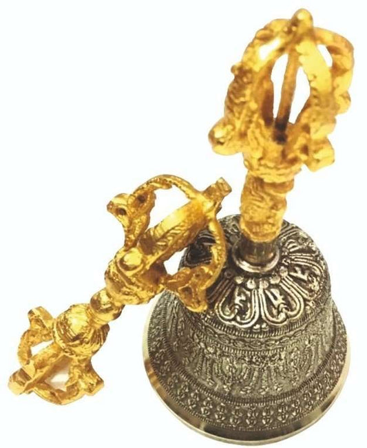 Tibetan Bell with Dorje - MarshallsHealthShop