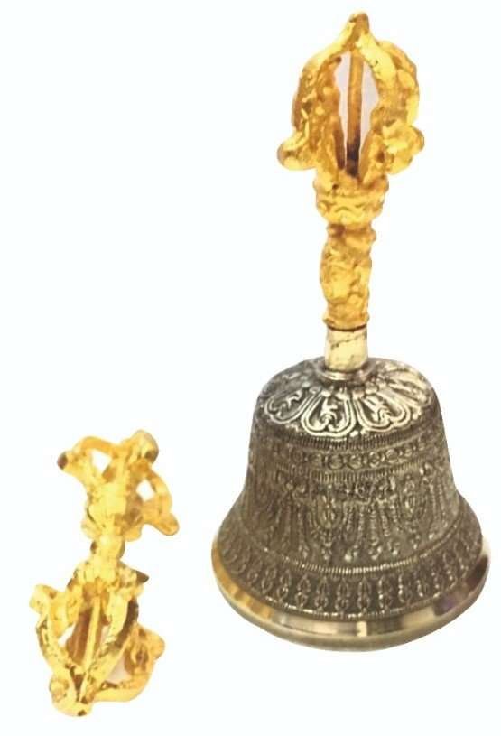 Tibetan Bell with Dorje - MarshallsHealthShop