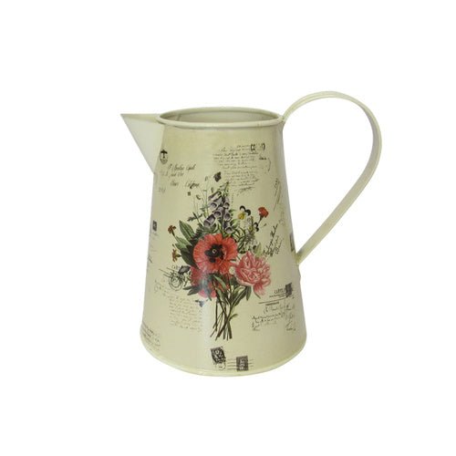 Tin Jug Floral Cream# - 1st Stop Marshall's Health Shop, Gift Shop! - Heath and Natural Therapy New Brighton Christchurch - Naturopath#