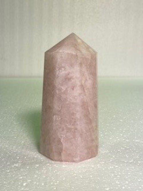 Tiphin Rose Quartz Large - 1st Stop Marshall's Health Shop, Gift Shop! - Heath and Natural Therapy New Brighton Christchurch - Naturopath