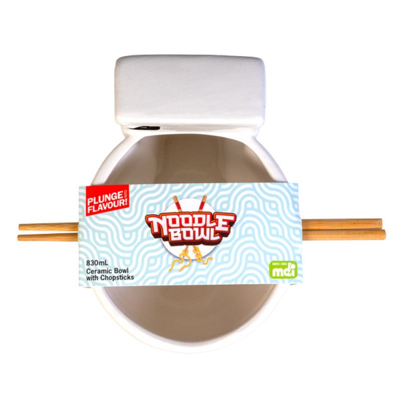 Toilet Noodle Bowl Bamboo Chopsticks - MarshallsHealthShop