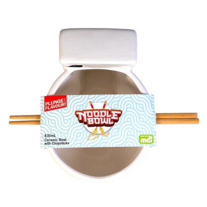 Toilet Noodle Bowl Bamboo Chopsticks - MarshallsHealthShop