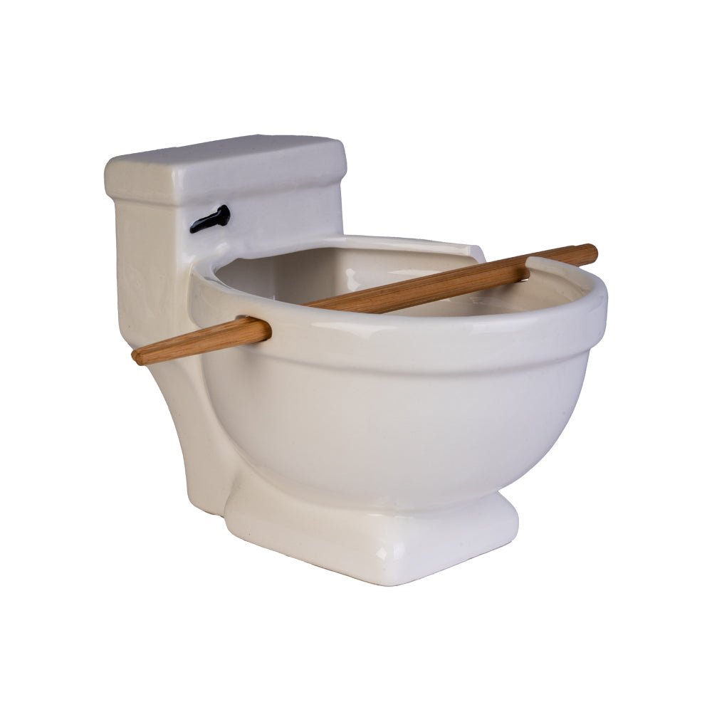 Toilet Noodle Bowl Bamboo Chopsticks - MarshallsHealthShop