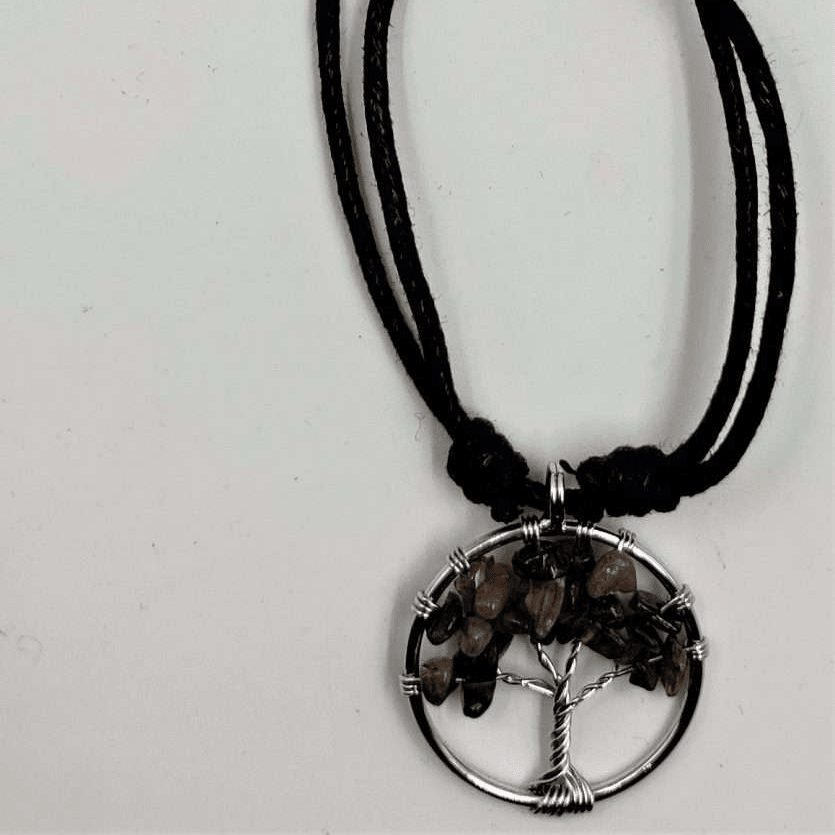 Tree of Life Pendant Unakite - MarshallsHealthShop
