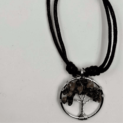 Tree of Life Pendant Unakite - MarshallsHealthShop