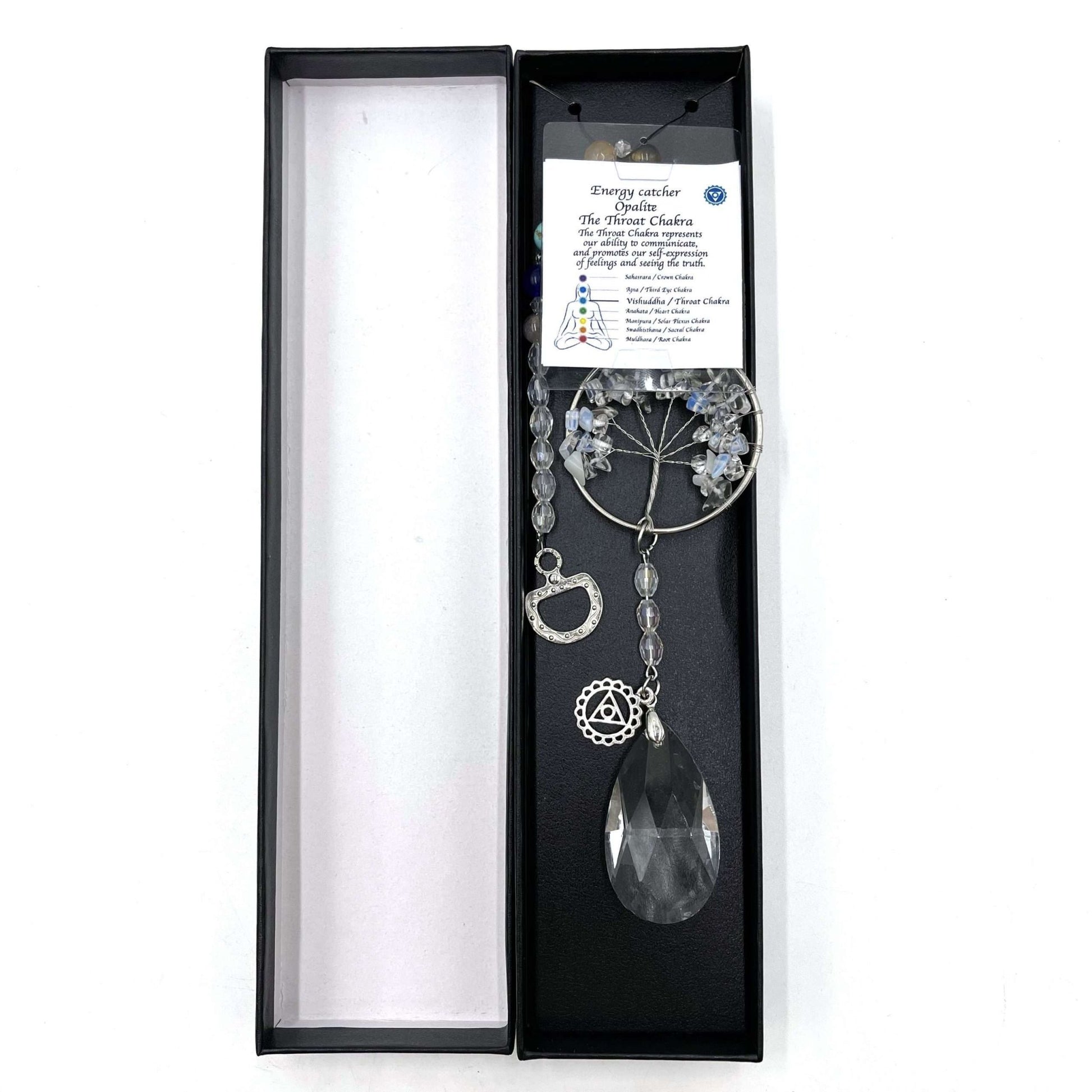 Tree of Life Suncatcher Throat Chakra Opalite

32.5x5x1.5cm

1st Stop, Marshall's Health Shop, Gift Shop!

SKU: WSC1