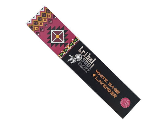 Tribal Soul White Sage & Lavender 15gm (12) - MarshallsHealthShop