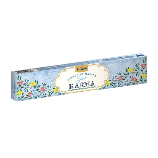 Tulasi Good Karma Incense 15gm - 1st Stop Marshall's Health Shop, Gift Shop! - Heath and Natural Therapy New Brighton Christchurch - Naturopath