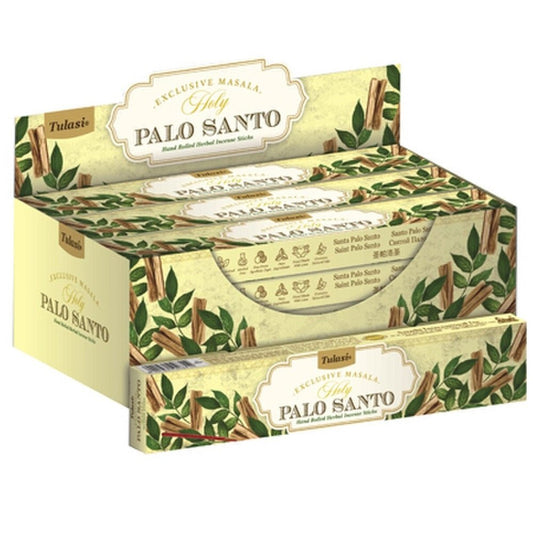 Tulasi Holy Palo Santo Incense 15gm - 1st Stop Marshall's Health Shop, Gift Shop! - Heath and Natural Therapy New Brighton Christchurch - Naturopath