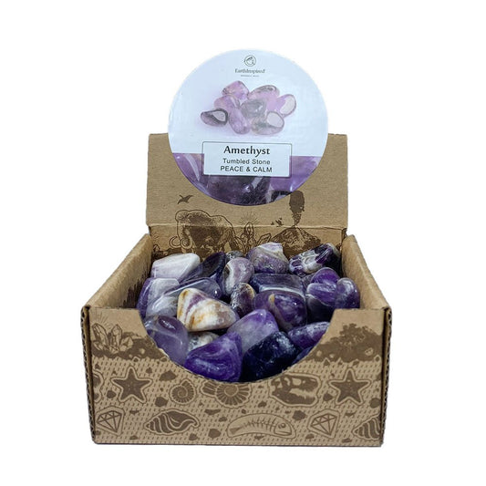 Tumbled Amethyst Stone - MarshallsHealthShop