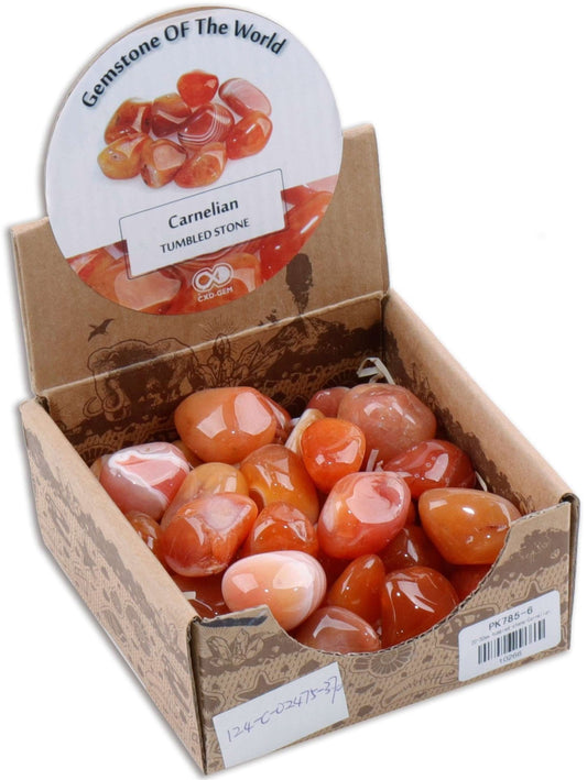 Tumbled Stone Carnelian - MarshallsHealthShop