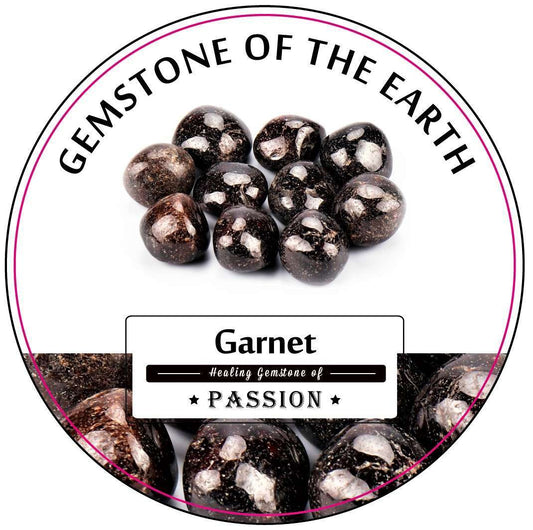 Tumbled Stone Garnet - MarshallsHealthShop
