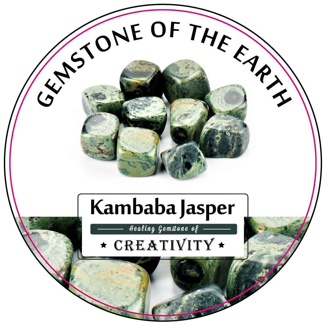 Tumbled Stone - Kambaba Jasper - MarshallsHealthShop