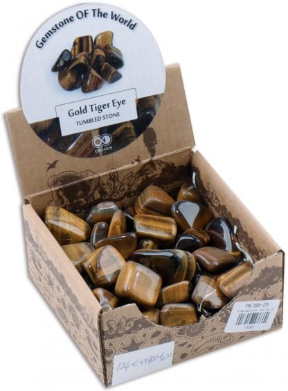 Tumbled Stone Tigers Eye - MarshallsHealthShop