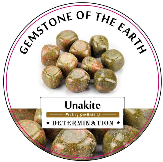 Tumbled Stone Unakite - MarshallsHealthShop