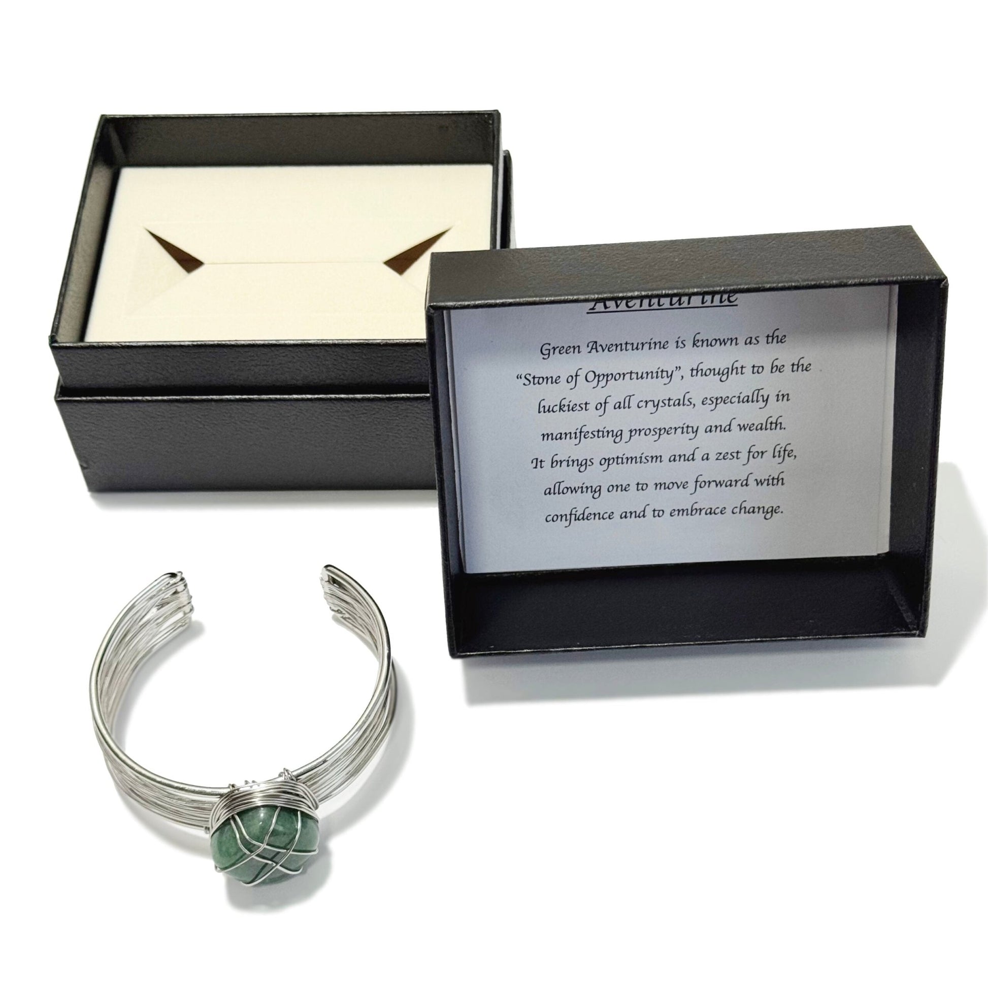 Tumblestone Cuff Bracelet Aventurine - 1st Stop Marshall's Health Shop, Gift Shop! - Heath and Natural Therapy New Brighton Christchurch - Naturopath