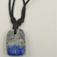 Tumblestone Pendant Lapis Lazuli - 1st Stop Marshall's Health Shop, Gift Shop! - Heath and Natural Therapy New Brighton Christchurch - Naturopath