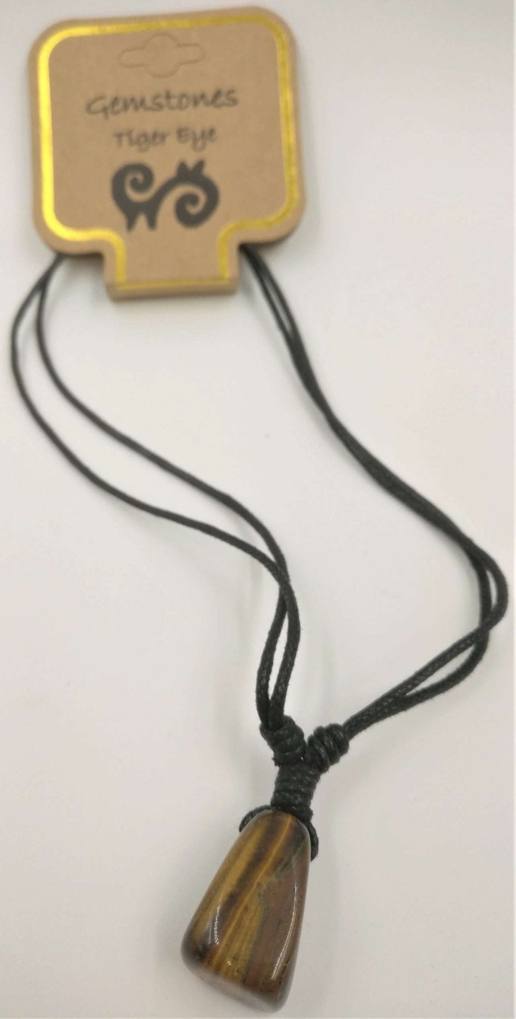 Tumblestone Pendant Tiger Eye - 1st Stop Marshall's Health Shop, Gift Shop! - Heath and Natural Therapy New Brighton Christchurch - Naturopath
