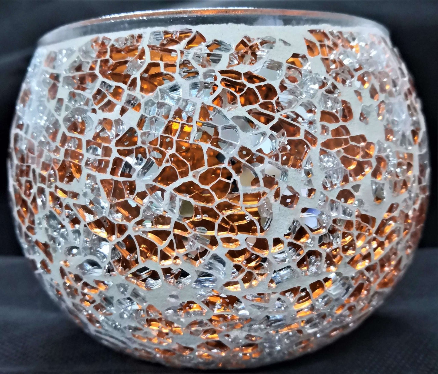 Turkish Mosaic Candle Holder TL130 - MarshallsHealthShop