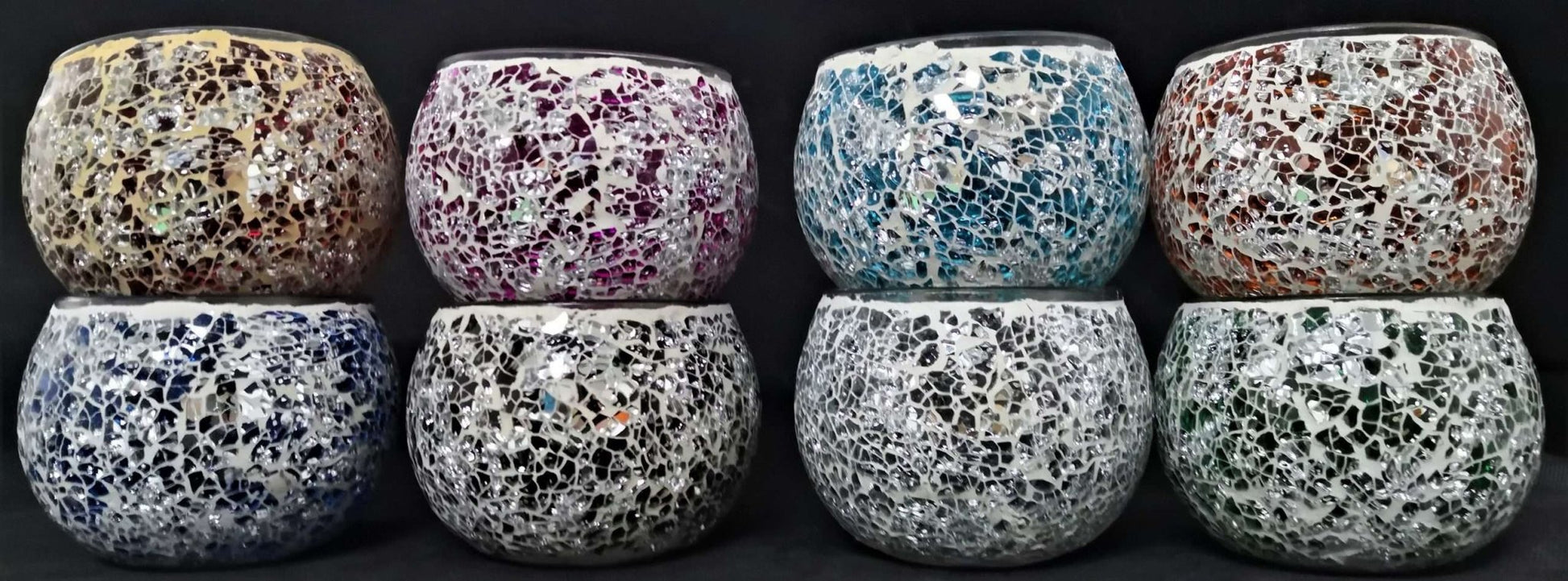 Turkish Mosaic Candle Holder TL130 - MarshallsHealthShop