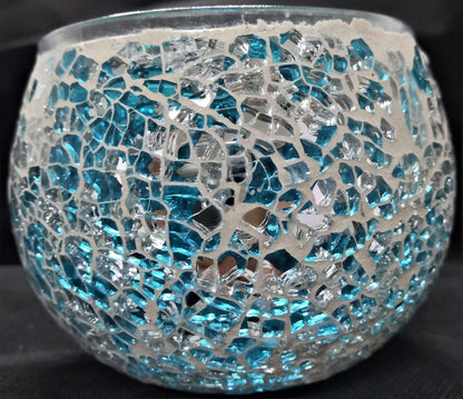 Turkish Mosaic Candle Holder TL130 - MarshallsHealthShop