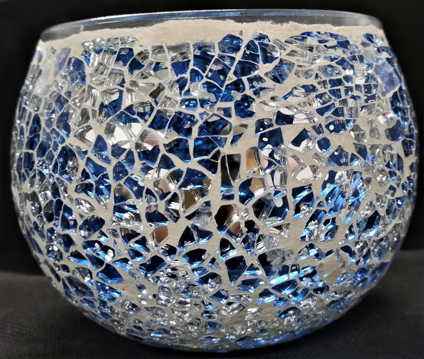 Turkish Mosaic Candle Holder TL130 - MarshallsHealthShop