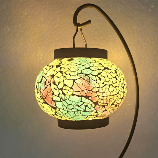 Turkish Mosaic Hanging Tealight Candle Holder TLC3 - MarshallsHealthShop