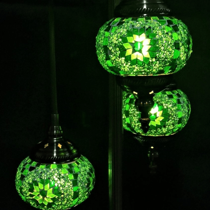 Turkish Mosaic Lamp 3 Tier TL122 - 1st Stop Marshall's Health Shop, Gift Shop! - Heath and Natural Therapy New Brighton Christchurch - Naturopath