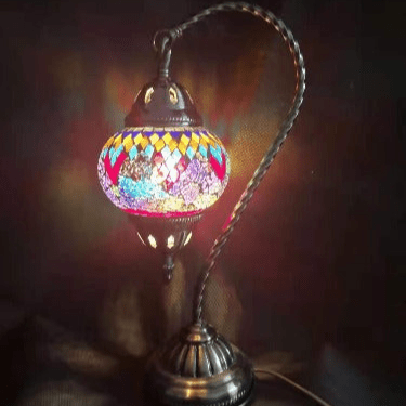Turkish Mosaic Lamp- Swan Neck Multicolour

Size: 37CM

Our lamps come with full NZ-recognised electrical certification and include an LED bulb.

1st Stop, Marshall's Health Shop, Gift Shop!

SKU: TL136