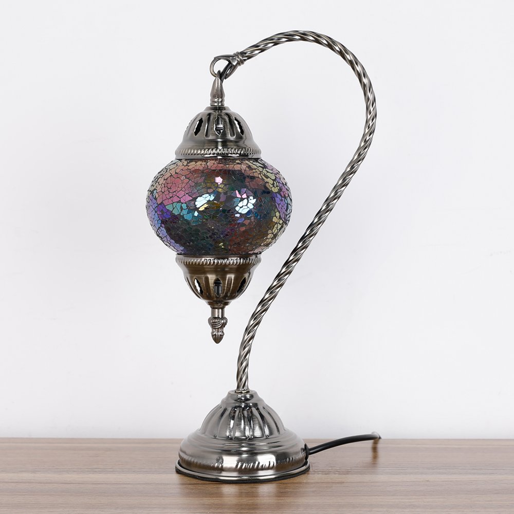 Turkish Mosaic Lamp - Swan Neck

Our lamps come with full NZ-recognised electrical certification and include an LED bulb.

1st Stop, Marshall's Health Shop, Gift Shop!

SKU: TL37