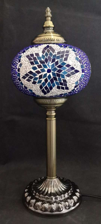 Turkish Mosaic Lamp Tall TL166 - MarshallsHealthShop