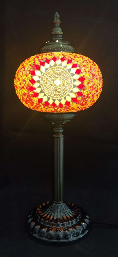 Turkish Mosaic Lamp Tall TL167 - MarshallsHealthShop