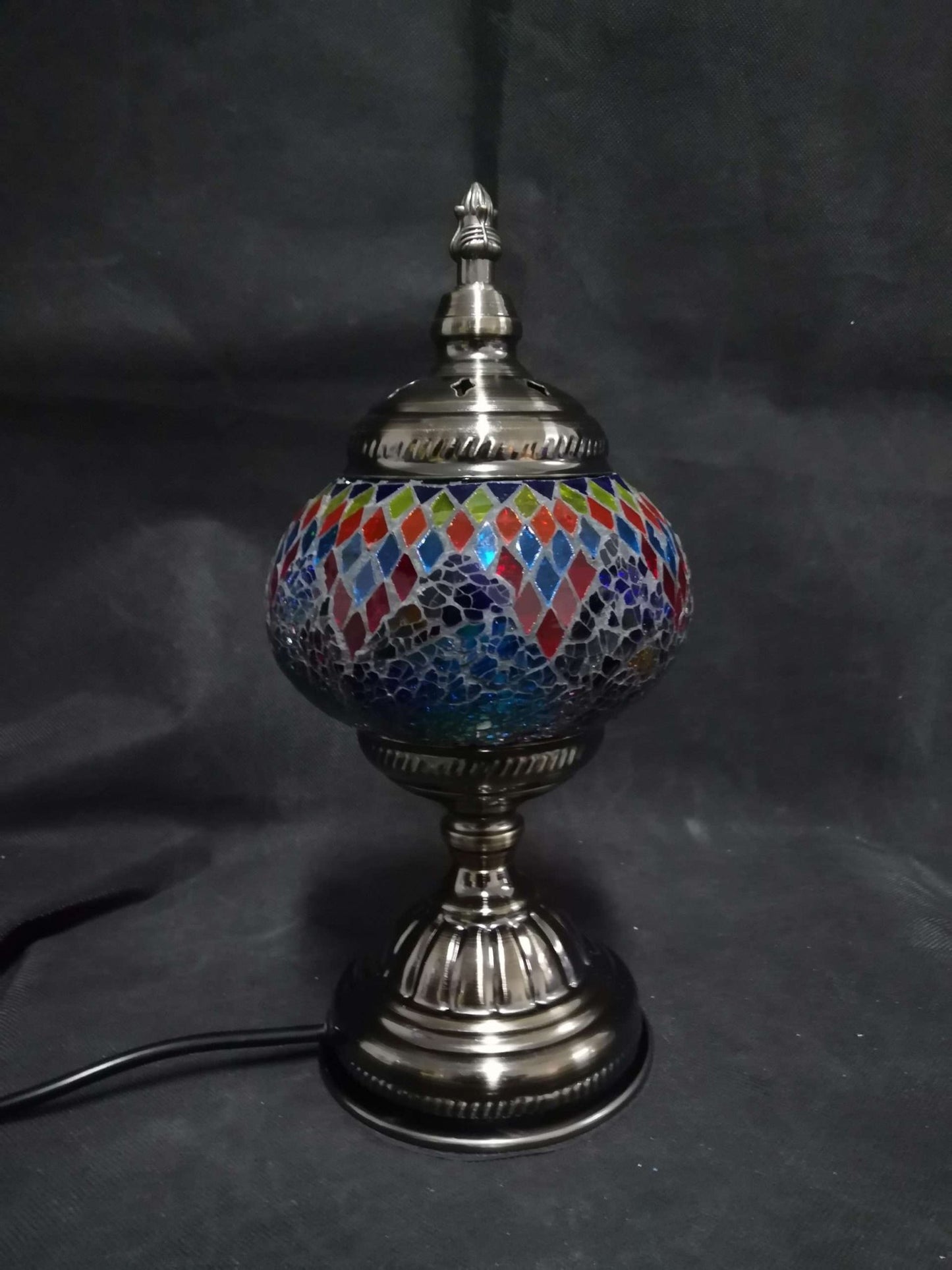 Turkish Mosaic Lamp TL135 - MarshallsHealthShop